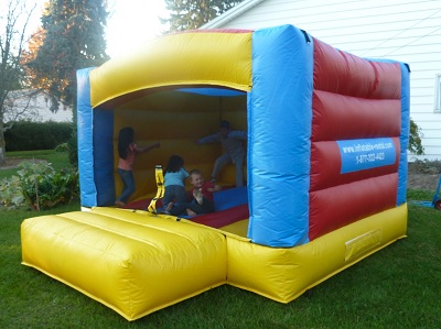 12x12x12 feet bouncy castle